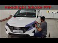 Smoke PPF installation on Headlight / Backlight | Verna Headlight modification @VwrapsSikar