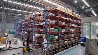 Godrej Storage Solutions | Pallet Racking System | Medak, Hyderabad | Industrial Film