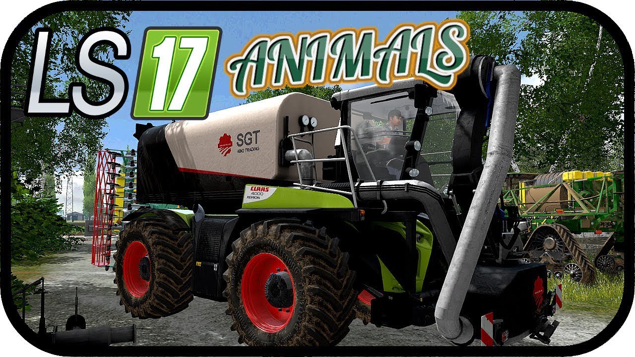 LS17 ANIMALS - Der Xerion 4000 mit dem SGT funzt nicht 