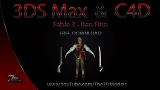 Cinema 4D/ 3DS Max | Fable 3 Ben Finn Model Download