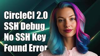 CircleCI 2.0 SSH debug: Failed to enable SSH, No SSH key is found