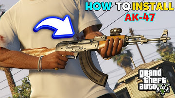HOW TO INSTALL AK47 IN GTA V | MAX PAYNE 3 AK-47 | GTA V5 REAL LIFE MODS 2023 | HINDI/URDU