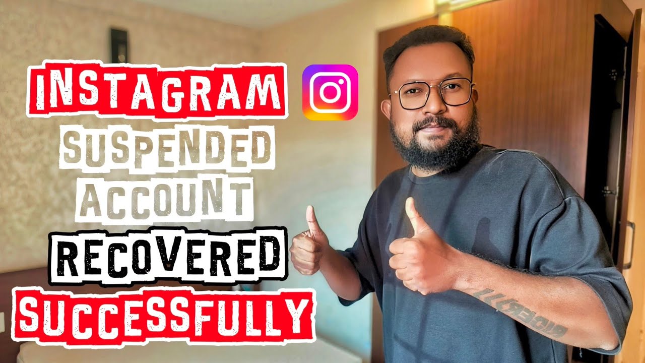 How to fix suspended instagram account | instagram disabled account recovered 