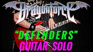 DRAGONFORCE - "Defenders" Guitar Solo