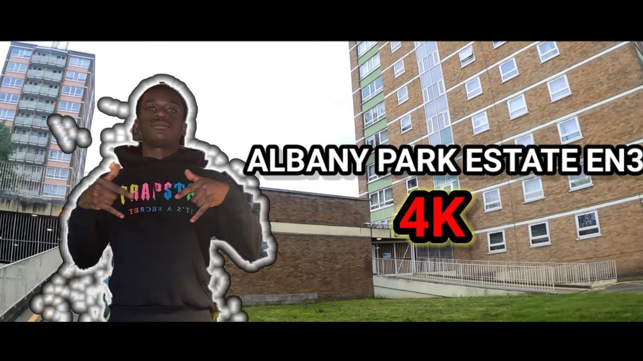 ALBANY PARK ESTATE, ENFIELD, EN3 LONDON HOODS IN 4K YouTube