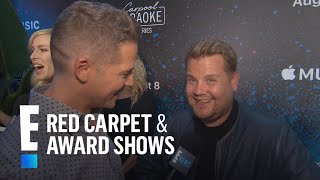 James Corden Star Struck By Who on Carpool Karaoke?! | E! Red Carpet & Award Shows