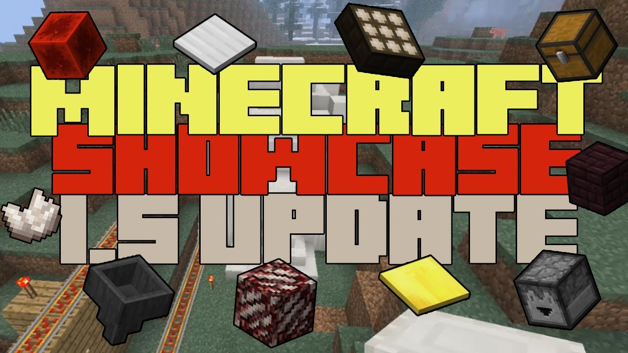 Minecraft Update 1.5 Showcase & Explanations (How to use Hopper etc