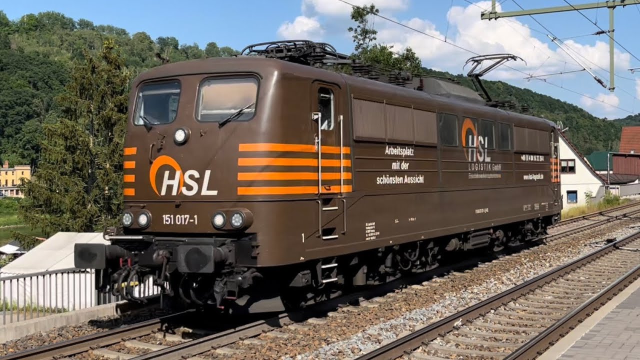 Zugverkehr/Trains at Obervogelgesang 10.06.22