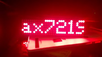 ARDUINO Bluetooth Dot Matrix