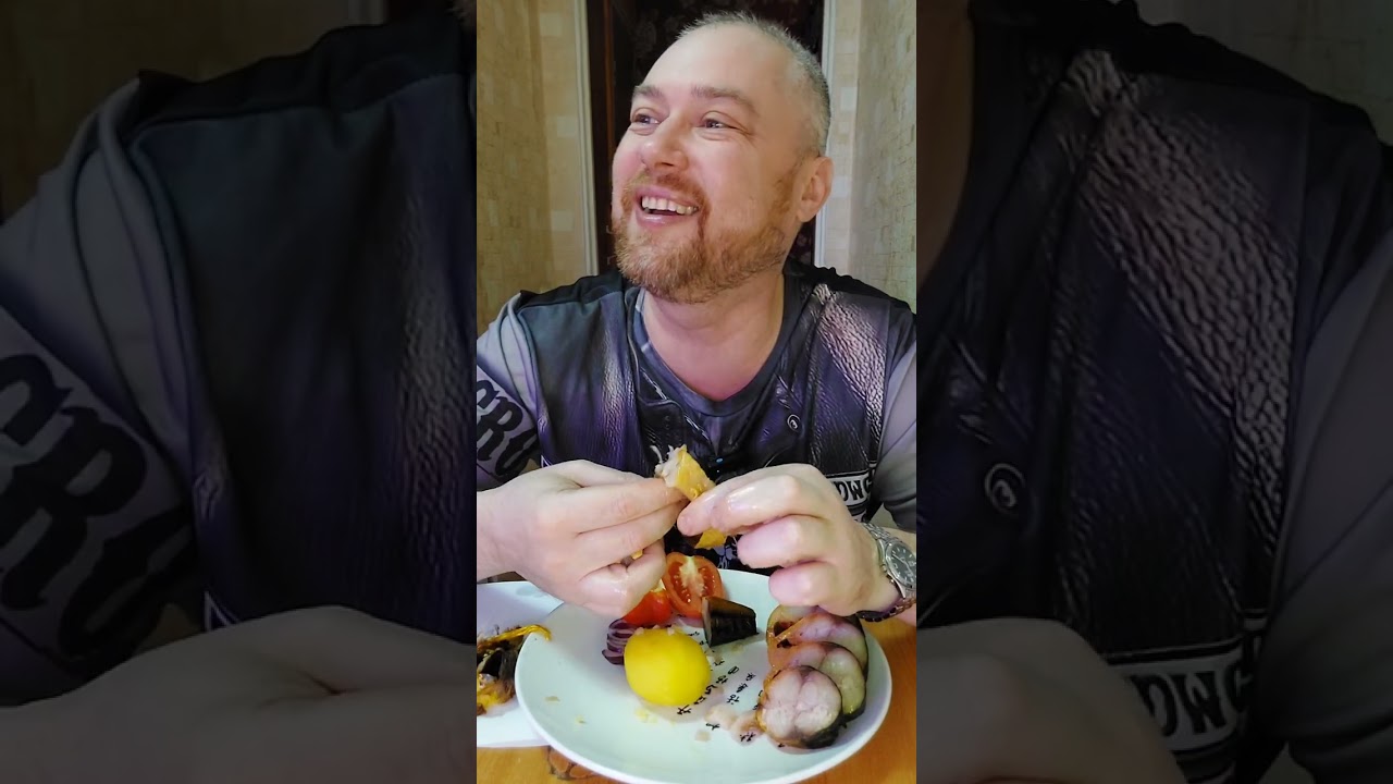 Скумбрия с лучком и картошечкой. Мукбанг. Как сходили на рыбалку. Равноправие. 