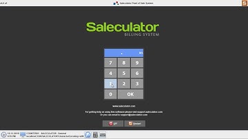Categorising Cash Payments and Card Payments in Saleculator