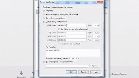 How to change proxy settings in Google Chrome, Mozilla Firefox & Internet Explorer