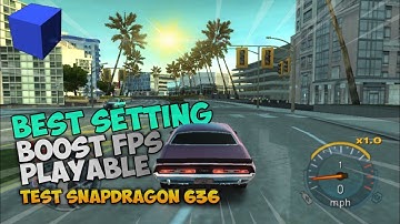 Best Setting NFS Undercover AetherSX2 | Test On Snapdragon 636