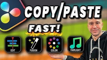 DaVinci Resolve 19 Copy & Paste Power Tricks! | Quick Tip Tuesday!