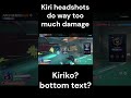 kiriko potg #overwatch2 #gaming #overwatchps #overwatchclips #overwatch #ow2