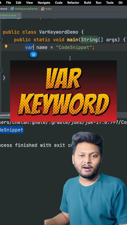 Var Keyword in Java #java - YouTube