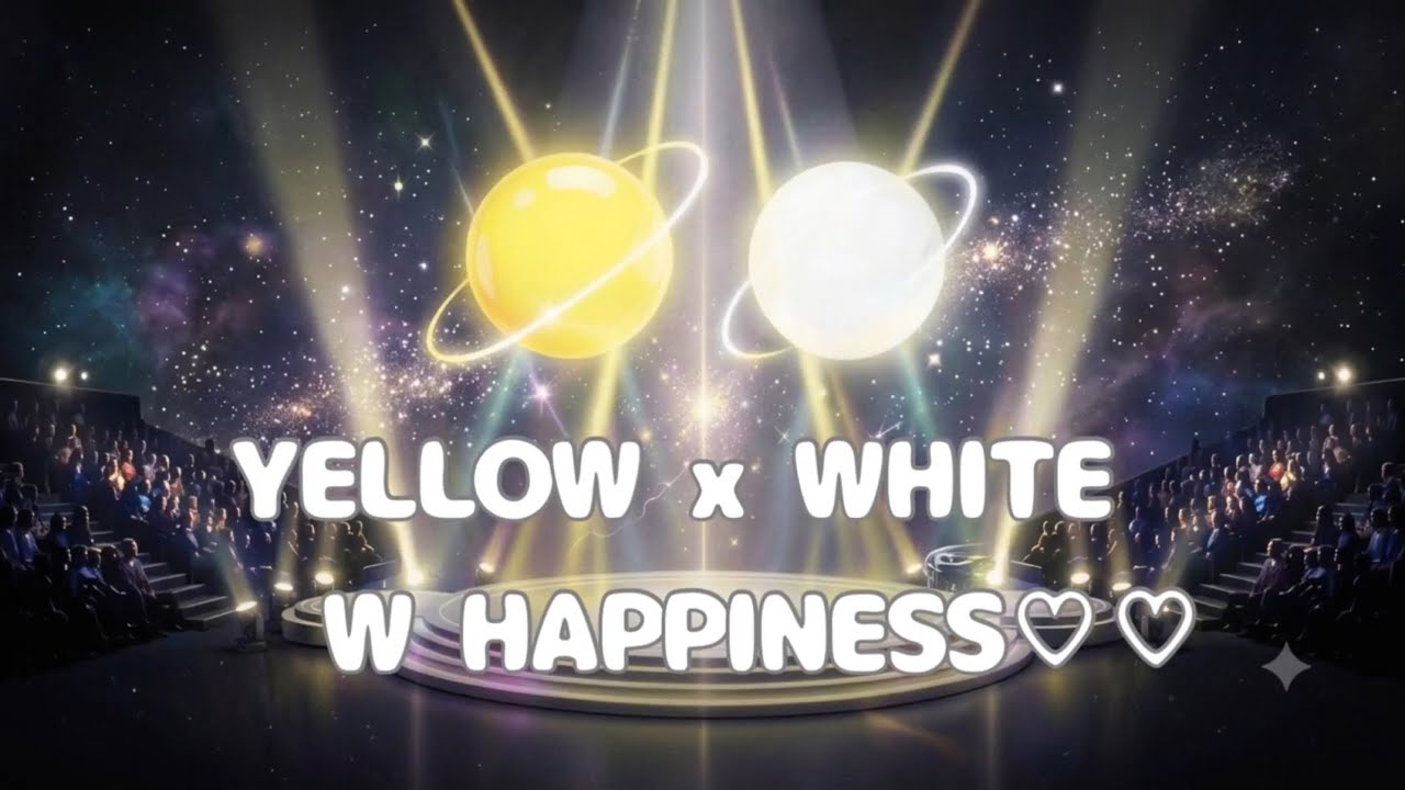 YELLOW × WHITE W HAPPINESS♡♡ - YouTube