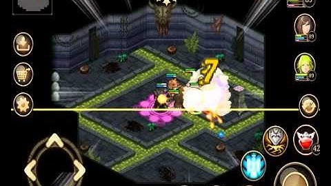 Guardian Golem Lv 90 Sealed Room East - Boss Guide - Inotia 4 - RPG