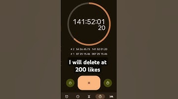 I will delete at 200 likes #trend #stopwatch #trending