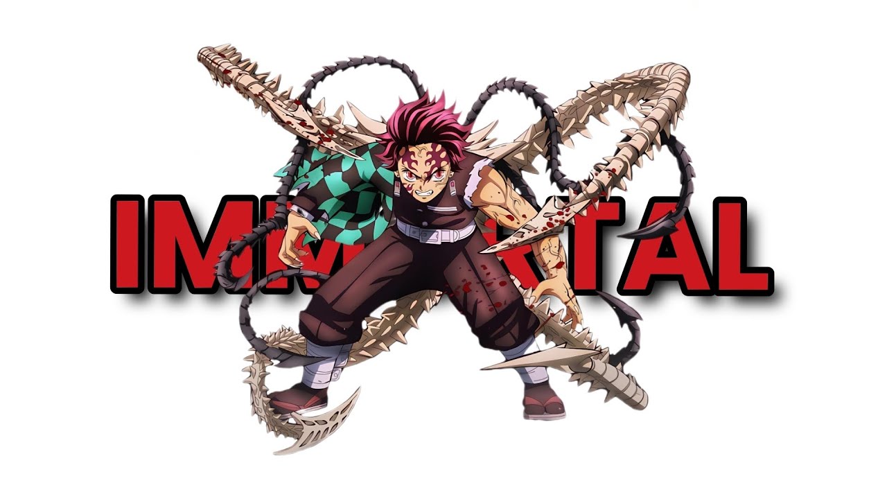 Demon king tanjiro X Immortal song | tanjiro kamado | demon Slayer | demon king tanjiro kamado #asta