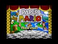 Paper mario playthrough prologue "a plea from the stars"