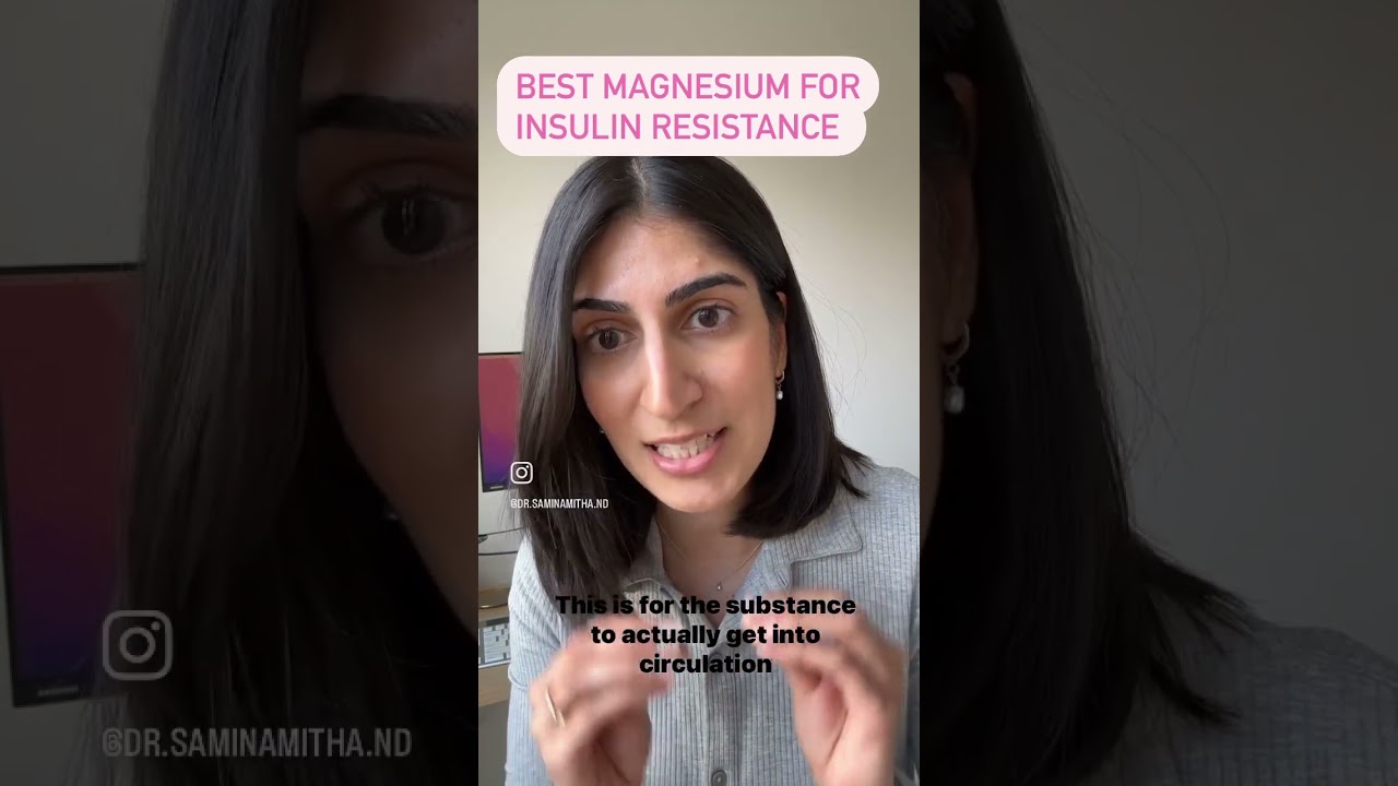 ⁉️Which magnesium is best for insulin resistance?