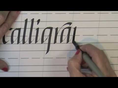 Italic Calligraphy Online Class