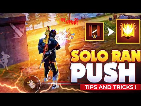 Free Fire solo rank push tips and tricks | win Every Ranked Match | How ...