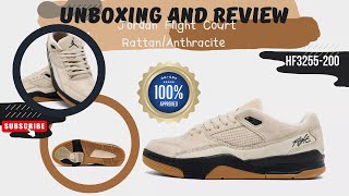 Jordan Flight Court Rattan/Anthracite HF3255-200 Another 100% Unc/OG Approved Pair