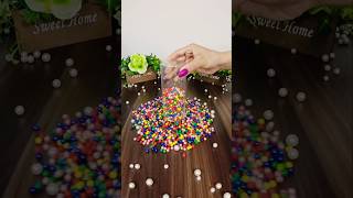 Satisfying Reverse Beads ASMR 📿📿🌈 #222 #reverse #asmr #satisfying