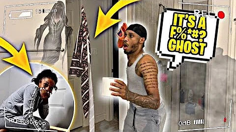 HILARIOUS Haunted Bathroom PRANK On My Boyfriend!