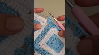 The Most Effective Granny Square Joining Method #shorts