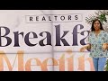 Breakfast meeting for high-performing realtors with a major property developer in Lagos Nigeria.