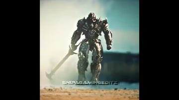 Megatron is commanded by no one || DeLoit Darkness || Edit inspired by: @elvisual7