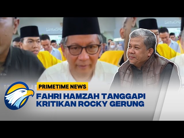 Tanggapan Fahri Hamzah Soal Rocky Gerung Mengkritik Presiden class=