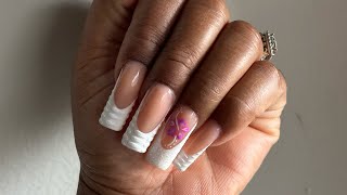 Beginner friendly acrylic French nails ??