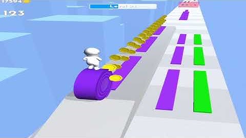 Layers Roll Level 94 - gameplay (ios android) walkthrough all levels