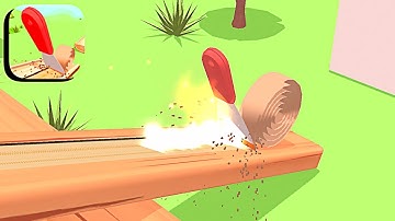 Flip Carve ​- All Levels Gameplay Android,ios (Levels 1-4)