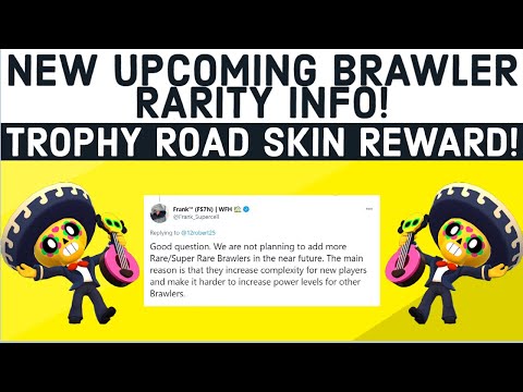 *UPCOMING BRAWLER RARITY INFO* - TROPHY ROAD SKIN REWARD? - DECEMBER UPDATE - BRAWL STARS NEWS!