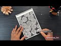 Flowers Doodle Art For Beginners | Doodle Art | Easy Drawing | Zentangle Art