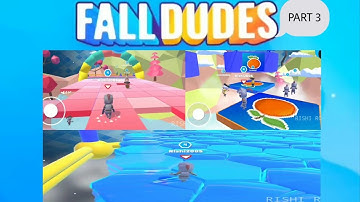 Fall dudes 3d-Gameplay Walkthrough Rishi Gaming part 3 (android,ios) RISHI ROCKY GAMING
