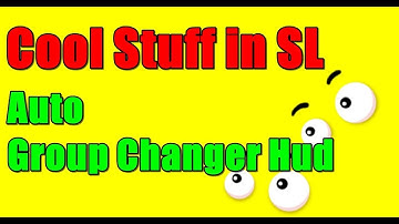 Cool Stuff in Second Life: Group Changer Hud - Auto Group Tag Switcher { Second Life }