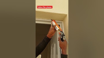 #howto #silicone #sealant #in #aluminium #frame #work #part 2 #shorts