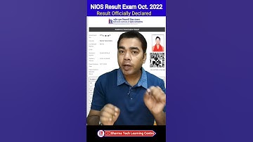 NIOS Result Officially Released | January 2023