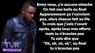 Keblack - Aucune attache (Paroles/Lyrics)