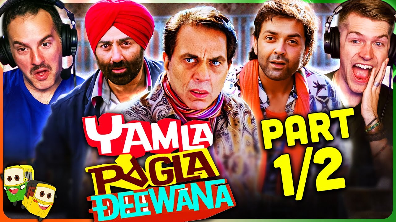 YAMLA PAGLA DEEWANA Movie Reaction Part 1/2! | Bobby Deol | Sunny Deol