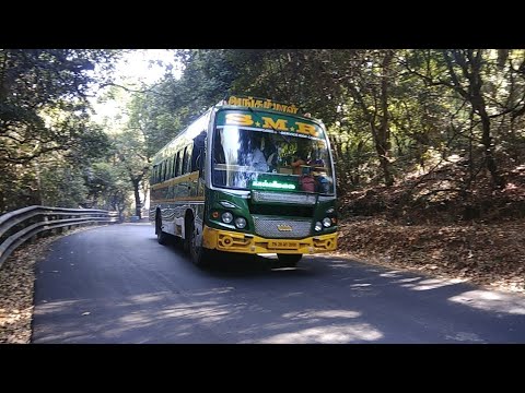 Kolli Hills SMR Passengers Bus and Omni Car - YouTube