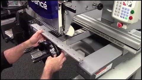 Avance Commercial Embroidery Machine - From Flats to Caps