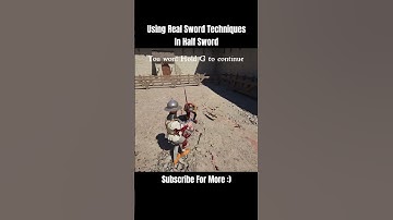 Using Real Sword Techniques - Fool