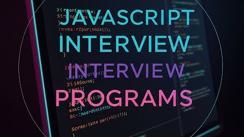 Javascript check if items in an array are consecutive | Javascript Interview Programs